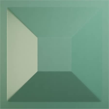 Ekena Millwork 11 7/8in. W x 11 7/8in. H Diane EnduraWall Decorative 3D Wall Panel Covers 0.98 Sq. Ft. WP12X12DIFSM